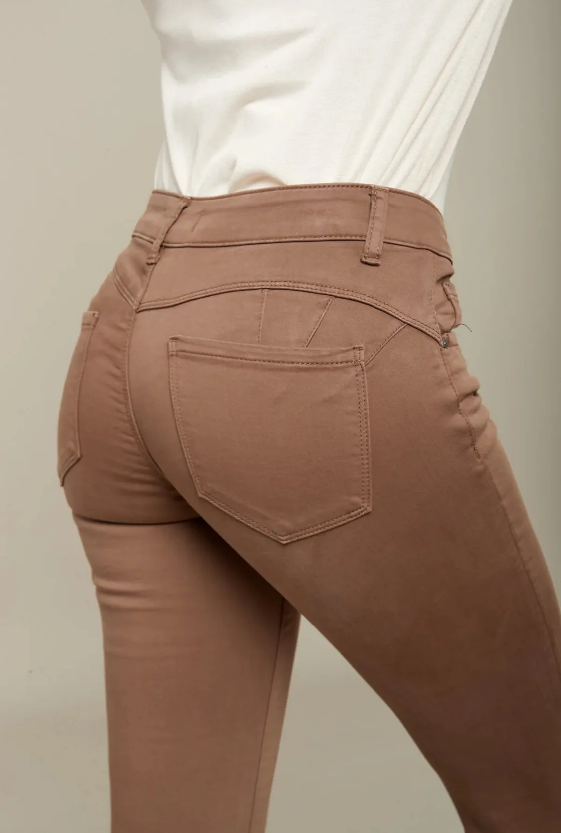 Cloda - Mocha Toxik Push Up Bum Jean - Image 3